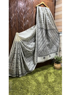 Silk Sarees with Kantha work