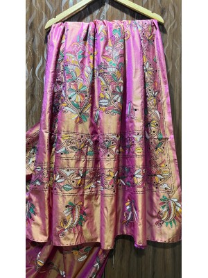 Silk Sarees with Kantha work