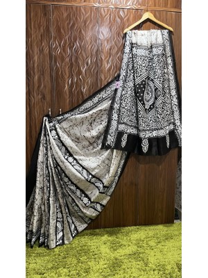 Silk Sarees with Kantha work