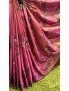 Silk Sarees with Kantha work