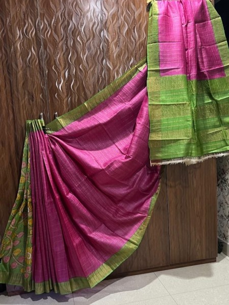 Tusser Silk Sarees