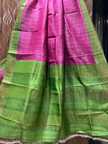 Tusser Silk Sarees