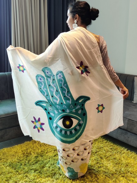 Evil Eye saree