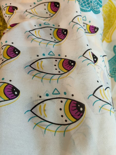 Evil Eye saree