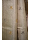 Desi Tussar Sarees with embroidery