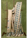 Desi Tussar Sarees with embroidery