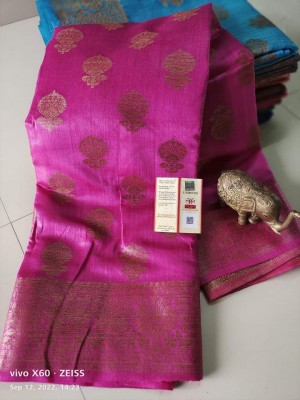 Pure Tussar Munga with Banarasi Designs